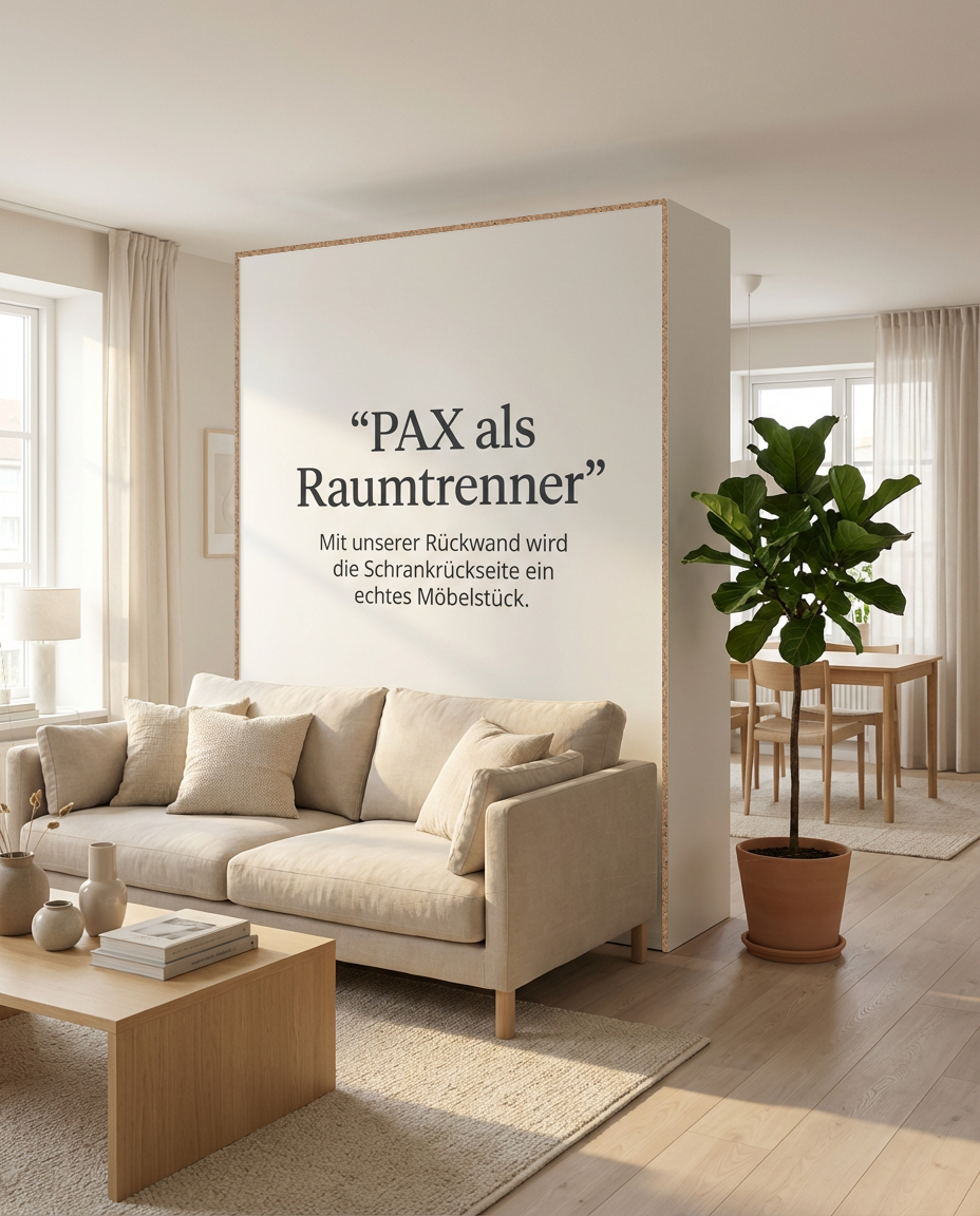 Rückwand für PAX Schrank