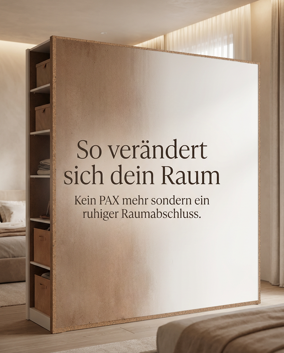 Rückwand für PAX Schrank